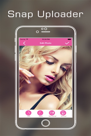 Photo Editor for Snap Uploader - náhled