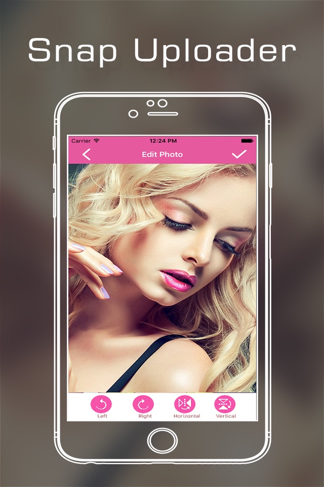 Photo Editor for Snap Uploader screenshot 2