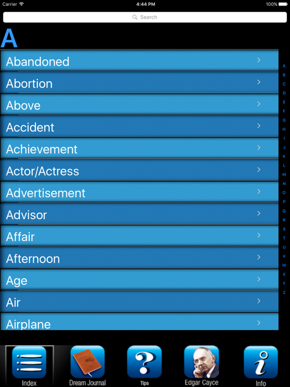 Edgar Cayce’s Dream Dictionary