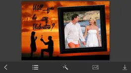 Game screenshot Make Lovely Valentine With Partner - Instant Frame Maker & Photo Editor hack