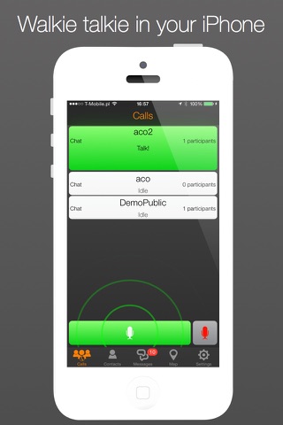 Tigo PTT screenshot
