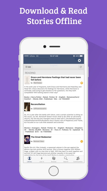 FanFiction - 300,000+ books for fiction readers