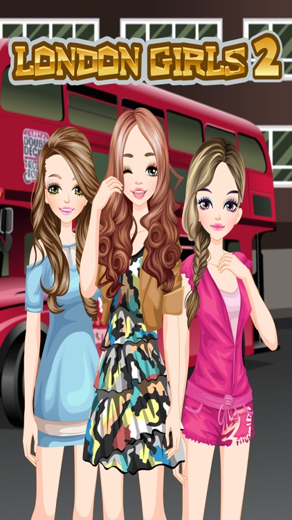 London Girls 2 - Dress up and make up game for kids who love London