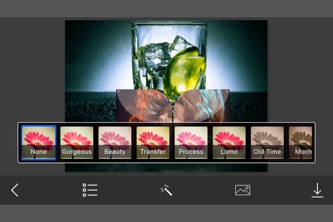 Bottle & Glass Photo Frameのおすすめ画像4