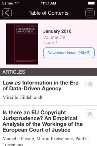 The Modern Law Review screenshot 4