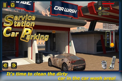 Service Station Car Parking screenshot 2