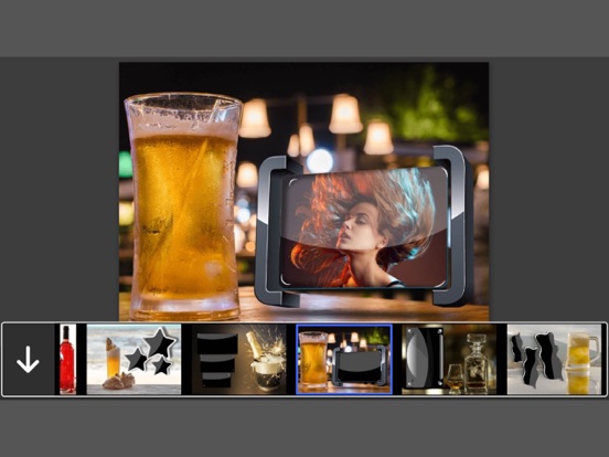 Screenshot #4 pour Bottle & Glass Photo Frame - Amazing Picture Frames & Photo Editor