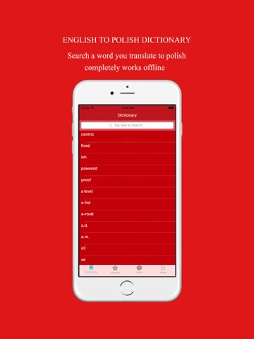 Screenshot #5 pour English to Polish Dictionary: Free & Offline