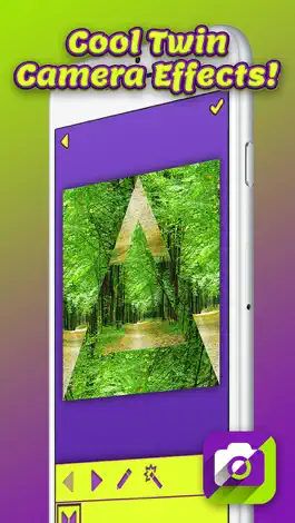 Game screenshot Mirror Reflection Photo Blender – Twin Camera Effects and Split Pics Editor hack
