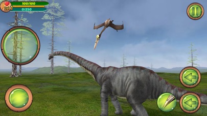 Screenshot #2 pour Pterosaur Flight Simulator 3D