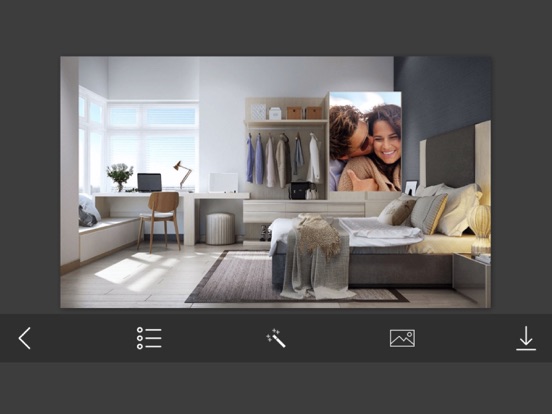 Bedroom Photo Frames - Instant Frame Maker & Photo Editor iPad screenshot 4 - Photo & Video app