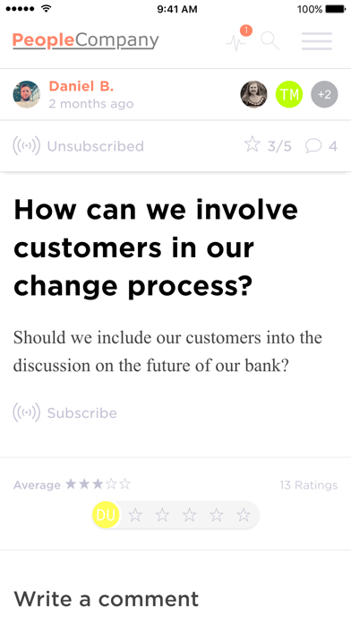 Screenshot #3 pour Portals: your gateway to the world of feedback