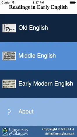 Game screenshot Readings in Early English mod apk