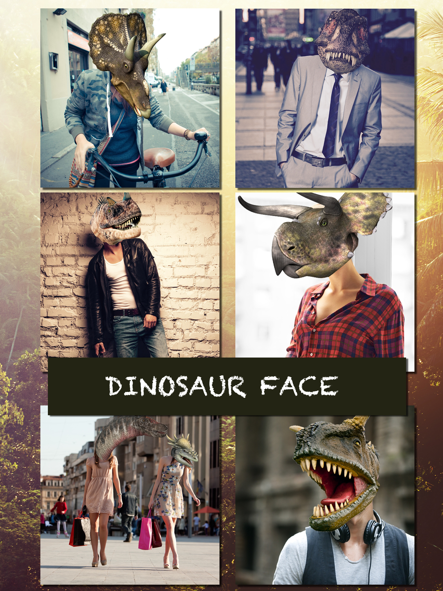 Dino Face Camera Free screenshot 8