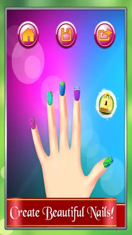 Game screenshot Nail Polish Designs Studio Makeover for Girls Free Games hack