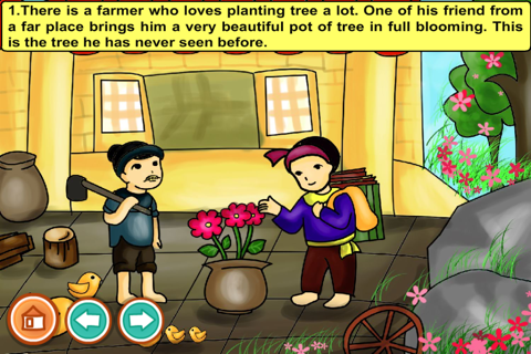 The farmer with a beloved tree (story and game for kids) screenshot 3