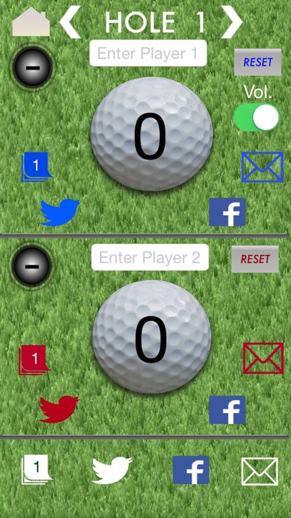 Golf Counter with Swing Sound