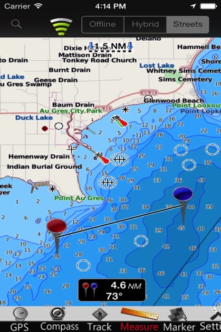 Huron-Erie-Ontario GPS Charts screenshot 4