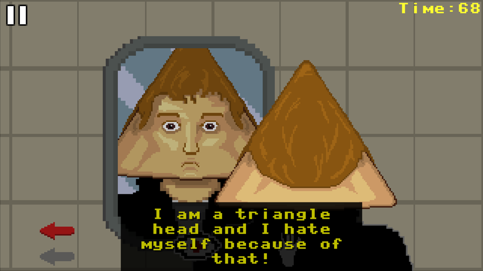 #3. Triangle Head's Adventure (iOS) 由: Ahmet Kamil Keles