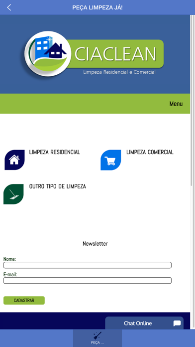 Screenshot #2 pour Ciaclean Limpezas