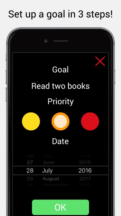 Screenshot #2 pour MyGoals - Reach your Goals!