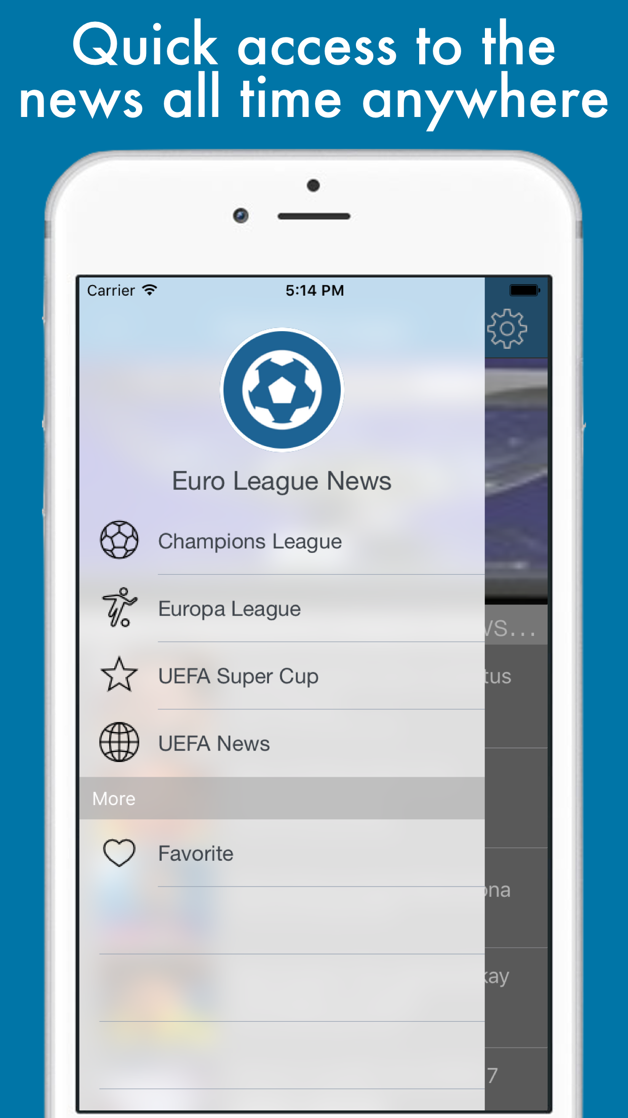 Football News - Champions League, Europa League & Super Cup Edition screenshot 2