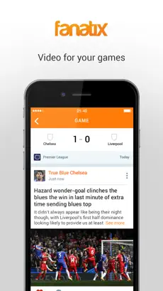 Screenshot 3 fanatix - Sports Video News iphone