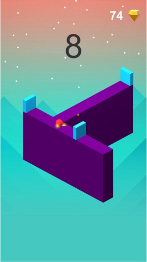 Rolling on The Walls: Don't fall down zig zag walls(圖2)-速報App