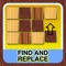 Find and replace - The puzzle of wood - Free