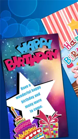 Game screenshot Virtual B-day Card Make.r – Wish Happy Birthday with Decorative Background and Colorful Text hack
