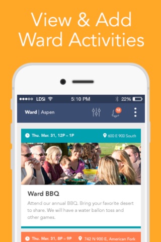 LDS Invite - Activities At Your Local Ward, Stake And Events With Friends screenshot 2