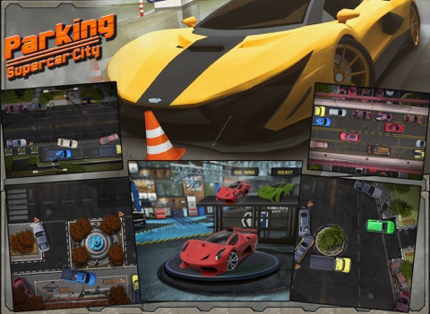 Parking Supercar City - náhled