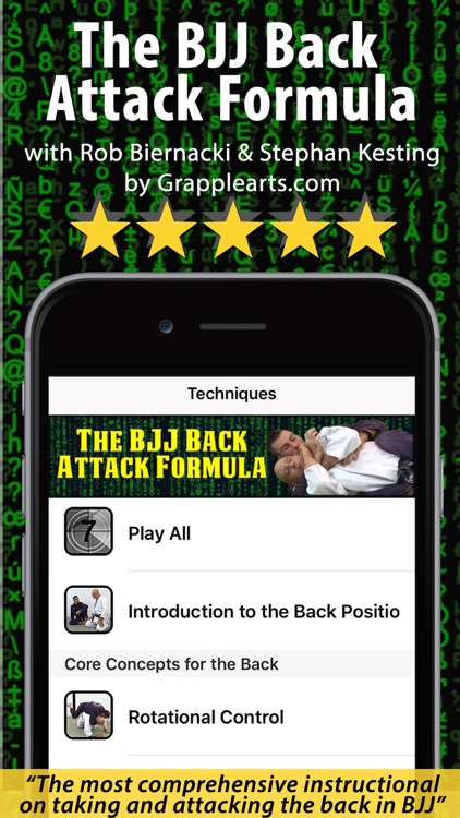 BJJ Back Attacks Formula screenshot-0
