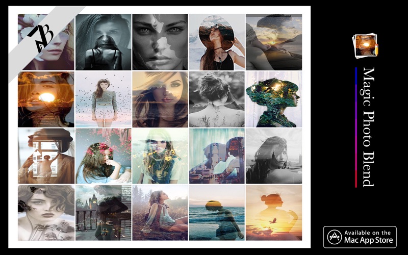Screenshot #1 pour A7B Magic Photo Blend