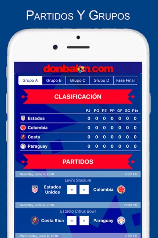 Especial Copa América 2016 - Don Balón screenshot 2