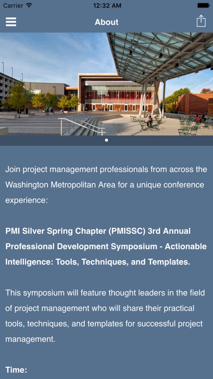 PMI Silver Spring Symposium