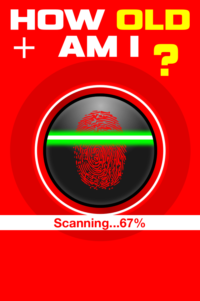 How Old Am I - Age Guess Booth Fingerprint Touch Test  HD
