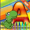 Dinosaur world Alphabet Coloring Book Grade 1-6: coloring pages learning games free for kids and toddlers delete, cancel
