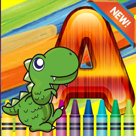 Dinosaur world Alphabet Coloring Book Grade 1-6: coloring pages learning games free for kids and toddlers Cheats