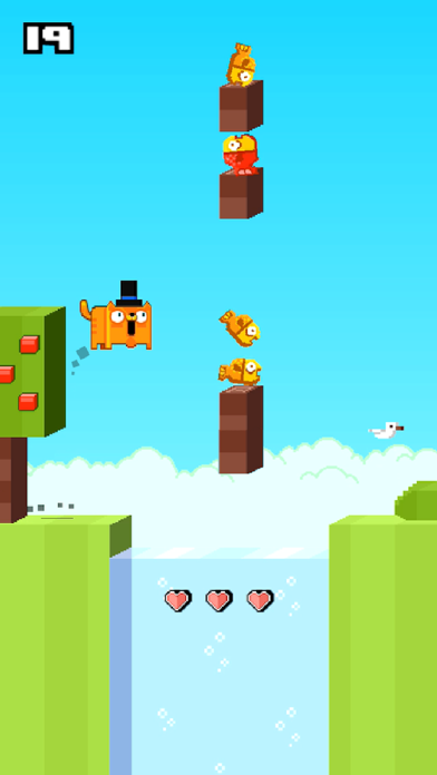Crossy Cat: Road to Fishland iPhone screenshot 5 - Games app