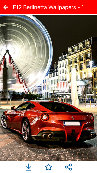 HD Car Wallpapers - Ferrari F12 Berlinetta Edition iPhone screenshot