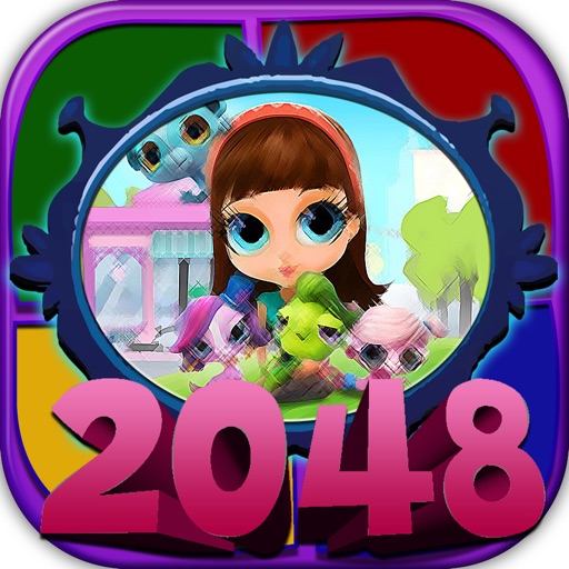 2048 Number Puzzle Games “ Littlest Pet Shop Edition ” icon