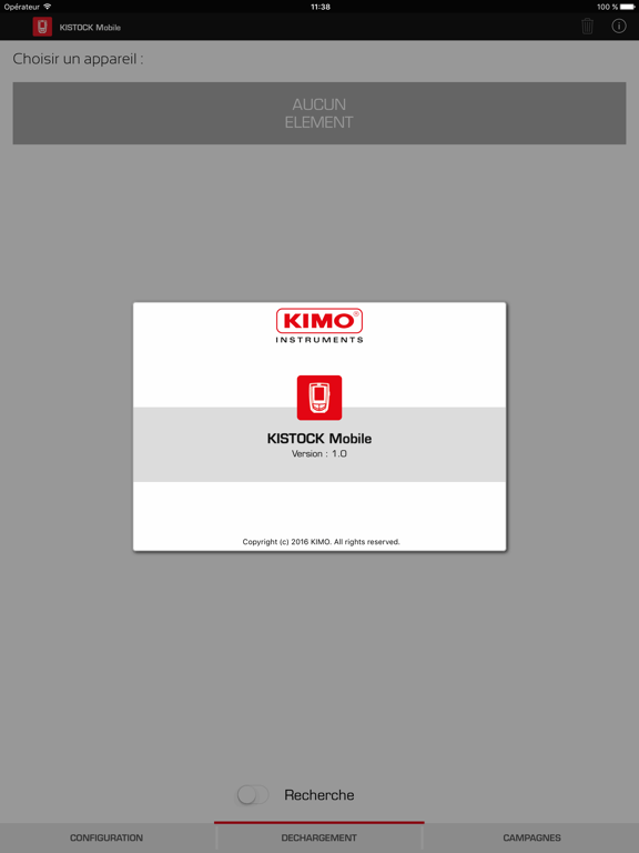 Screenshot #4 pour KISTOCK Mobile
