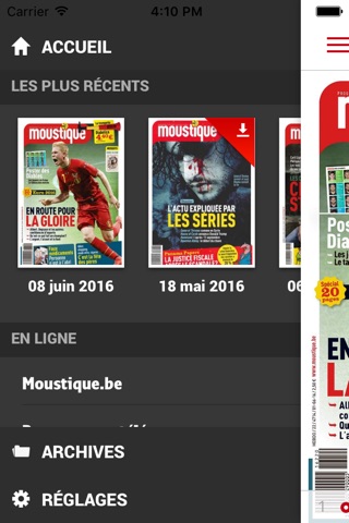 Moustique Mag screenshot 2