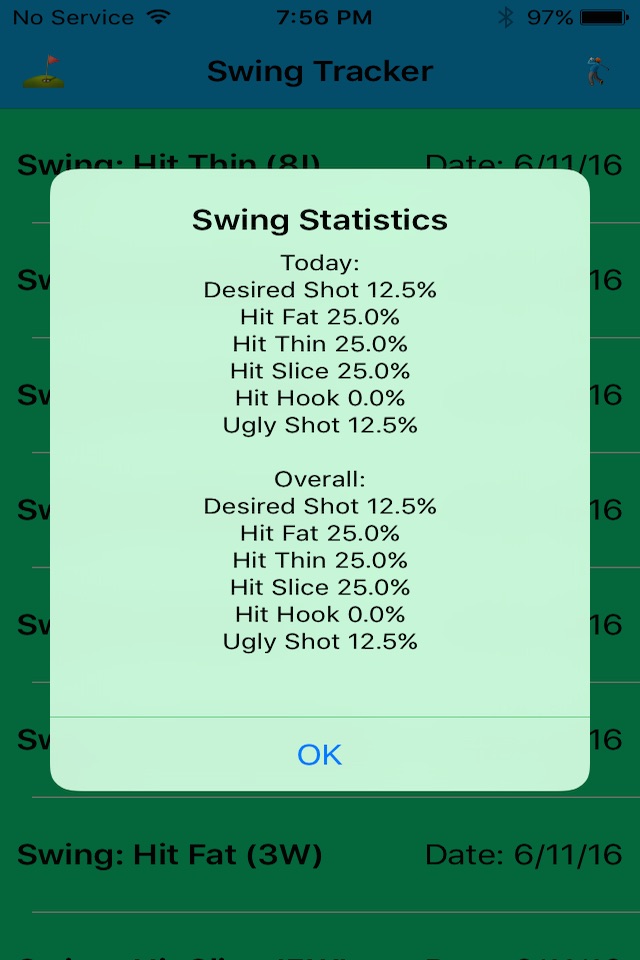 Golf Swing Tracker screenshot 3