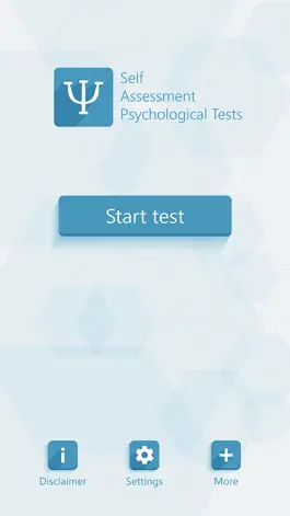 Game screenshot Self Assessment Psychological Tests mod apk