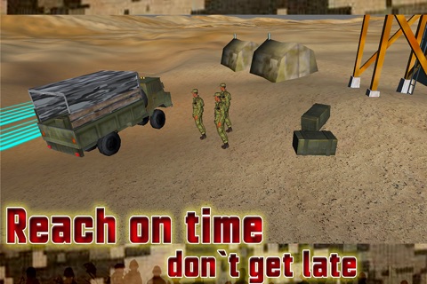 Military Transport Truck 3D screenshot 3