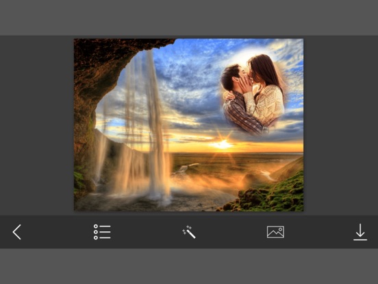 River Photo Frame - Amazing Picture Frames & Photo Editor iPad screenshot 4 - Photo & Video app