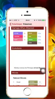 pokehelp - pokedex for pokemon game iphone screenshot 3