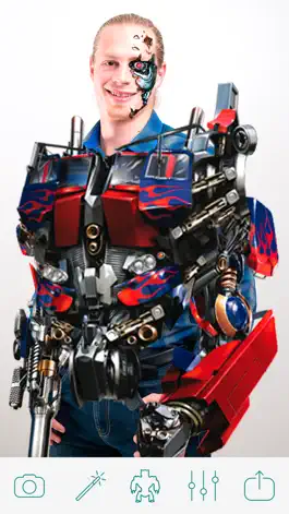 Game screenshot Robot Camera Photo Booth - Robot Photo Effect for MSQRD Instagram apk